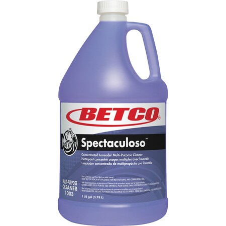 Betco Multipurpose Cleaner, Conc, Lavender, 1 Gal, Purple BET10030400CT